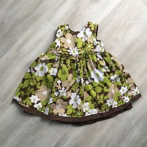Carter’s floral dress, Size 6 months